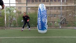 Todor Pejakovic goalkeeper training at Viborg Koceic academy [upl. by Elazaro]