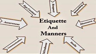 Etiquette and manners paragraph [upl. by Bast332]