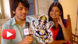 Julun Yeti Reshimgathi  Aaditya Meghna Talk About Ganpati Celebration  Zee Marathi Serial [upl. by Moriarty]