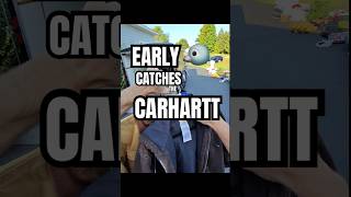 Early 🐦 catches the carhartt carhartt vintage yardsale earlybird [upl. by Lenoel]