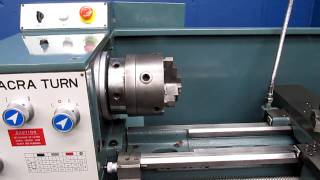 ACRA TURN 13quot x 40quot GEARED HEAD GAP BED ENGINE LATHE  LC1340G [upl. by Babbie]