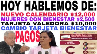 BUENAS NOTICIAS 8 ENERO OFICIAL CALENDARIO PAGOS PENSIÓN ADULTOS MAYORES 65 Y MÁS APOYOS [upl. by Zetniuq986]