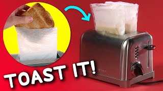 Making toasted sandwiches is easy with ToastIt Toaster Bags 2Pack [upl. by Hannavas]