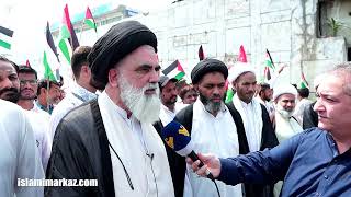 Interview  Ustad Syed Jawad Naqvi  Channel  AlManar Tv  Wahdat Ummat Rally  12 Rabi ul Awal 24 [upl. by Yila]