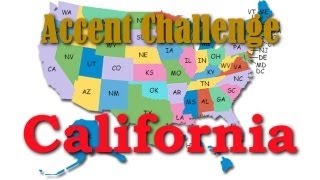 The California Accent  Accent Challenge [upl. by Nefets]