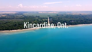 Kincardine Ontario  lakehuron aerial community [upl. by Hackett73]