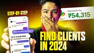 How to find clients for SMMA amp Video editing how to find Clients for Freelancing in 2024 [upl. by Eiramesor]