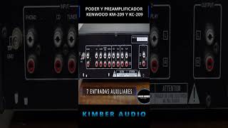 PODER Y PREAMPLIFICADOR KENWOOD KM 209 Y KC 209 shorts [upl. by Anej]