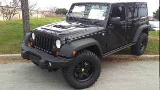 2013 Jeep Wrangler MOAB  Complete Review  Unique Chrysler Dodge Jeep Ram Burlington [upl. by Lief]