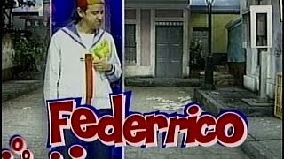 Federrico con Carlos Villagrán  RCTV 1983 [upl. by Ydisahc823]