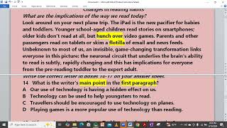 IELTS Reading  MCQ [upl. by Rosy]