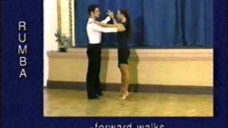 Rumba dance steps 03 Forward walks [upl. by Hildegarde840]