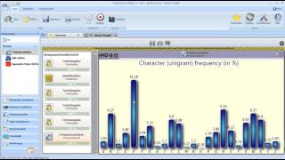 Cryptool 2 Substitution mit Häufigkeitsanalyse entschlüsseln [upl. by Lareena]