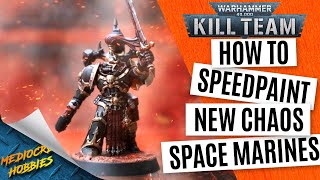 How to Speed Paint Black Legion Chaos Space Marine Legionary Kill Team Nachmund Playlist Part 2 [upl. by Sidoeht41]