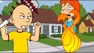 Caillou Gives Rosie A Punishment DayUngrounded [upl. by Aikemaj]