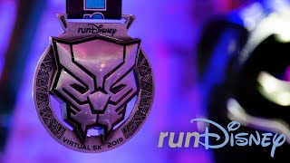 Black Panther 5k Medal Reveal  RunDisney  Marvels 80th [upl. by Aicinat]