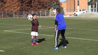 Goalkeeping Drills for the Beginner 05 [upl. by Nalani330]