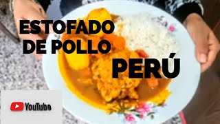 El secreto oculto del delicioso Estofado de Pollo peruano [upl. by Churchill773]