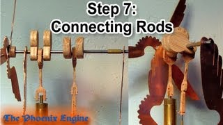 Step 7 Making a Stirling Engine Connecting Rods [upl. by Lasiaf]