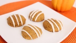 Homemade Pumpkin Cookies Recipe  Laura Vitale  Laura in the Kitchen Episode 667 [upl. by Dyrrej163]