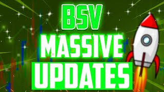 BSV MASSIVE UPDATES THAT WILL SHOCK THE WORLD  BITCOIN SV PRICE PREDICTION 2024 [upl. by Ddahc354]