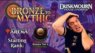 🥉 Bronze To Mythic Episode 1  Starting Rank Bronze 4  MTG Arena 👻 Duskmourn House Of Horror 👻 [upl. by Morgenthaler]