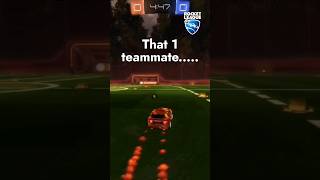 Rocket League  Bad Teammate Stops Goal rocketleague rocketleagueclips rl [upl. by Eveam]