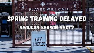 MLB lockout 2022 Spring Training delayed will Opening Day be pushed back from March 31 [upl. by Eatnwahs]