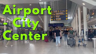 Copenhagen Airport to City Center  Copenhagen Airport to City Center Metro [upl. by Nilat216]