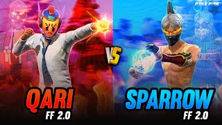 Qari FF 20 VS Sparrow FF 20 Best Match 😱🔥🔥 [upl. by Krik]