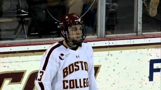 Johnny Gaudreau Hobey Baker Highlights [upl. by Enawyd]