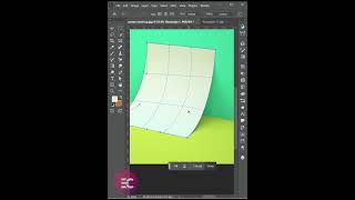 Create Poster mockup in photoshop  photoshop tutorial shorts [upl. by Fallon]