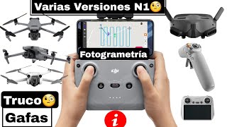 Lo que Nadie a dicho de Controles DJI RC N1InfluyeFotogrametríaVuelo con GafasDJI GOGGLES2Truco [upl. by Yentyrb802]