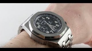 PreOwned Audemars Piguet Royal Oak Offshore Chronograph 26170STOO1000ST08 Luxury Watch Review [upl. by Dareg]