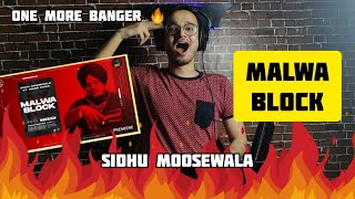 Malwa Block Official Video  Sidhu Moose Wala  Wazir Patar  Moosetape  REACTION \ REVIEW [upl. by Gayl]