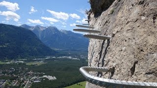 Geierwand Klettersteig Haiming Inntal [upl. by Inahpets]