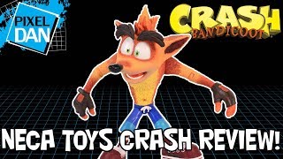 NECA Toys Crash Bandicoot Action Figure Video Review [upl. by Eleonora900]