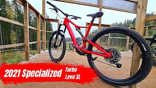 2021 Specialized Turbo Levo SL Comp Carbon REVIEW  The eMTB I didnt know I wanted [upl. by Weissmann]