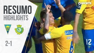 Highlights  Resumo Estoril 21 V Setúbal Liga 1718 33 [upl. by Ibbison]