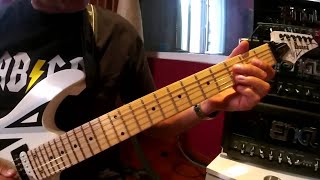 HOW TO PLAY GUITARTUTORIAL SHPALMAN  Versione rallentata  CESAREO  Elio e le Storie Tese [upl. by Merrell86]