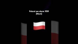 Poland eas alarm 1939 MOCK [upl. by Eciryt]