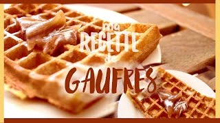 DIY  Recette de GAUFRES CroustiFondantes ♡  Claire [upl. by Naffets55]