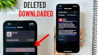 How To Delete Downloaded iOS Update From iPhone  Delete Downloaded Software Update From iPhone [upl. by Nadda]