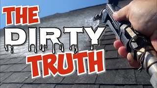 The Truth About Roof Cleaning and Roof Algae  Soft Washing  Roof Washing [upl. by Eecyaj879]