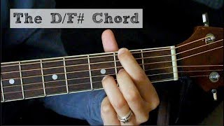 The DF Chord EASY VERSION  Guitar Tutorial [upl. by Ingra]