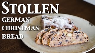 Stollen german christmas bread vegan ☆ シュトレン [upl. by Natan921]