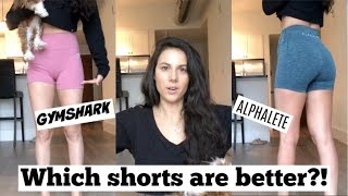 ALPHALETE REVIVAL SHORTS VS GYMSHARK DREAMY SHORTS [upl. by Botti]