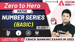 Number Series Basics in Maths Part1  Adda247 Banking Classes  Lec15 [upl. by Yekram]