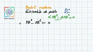 Publicité produit scalaire ensembles de points et partie entière  publicité [upl. by Randolf]