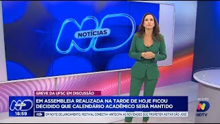 Greve na UFSC decisão pela continuidade do calendário acadêmico gera polêmica [upl. by Eelesor680]